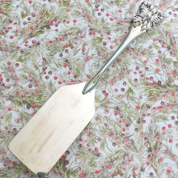 International Silver 3 Pieces Christmas Utensil Set Silverplate Extra Loose One - Picture 2 of 14